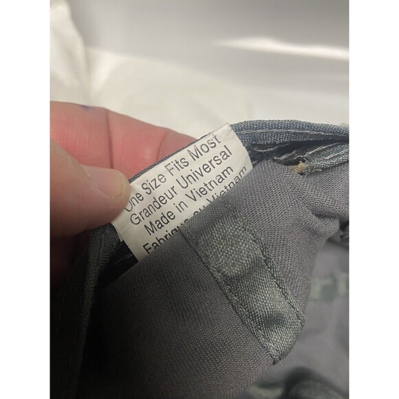 Nice CABELA’S Club Hunting Gray Cotton Strap Back Baseball Hat Adjustable - Picture 3 of 6